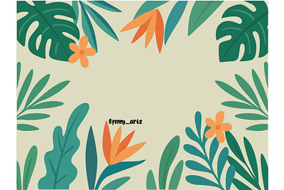 Floral Pattern with Colorful Flowers background beautiful bloom blooming botanical decoration floral flower foliage leaf leaves nature pattern plant seasons spring summer summertime tropical wallpaper
