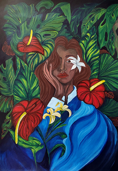 S/N acrylic art illustration paint