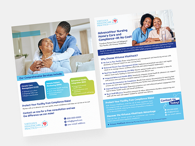 Healthcare Flyer For "Virtuous HealthCare Practice" a4 flyer clinic clinic flyer dental flyer dentist dentistry doctor flyer emergency health care healthcare flyer hospital flyer leaflet medical flyer medicine tooth