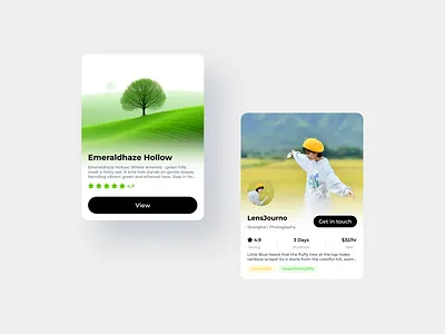 Card UI Design app card ui ui