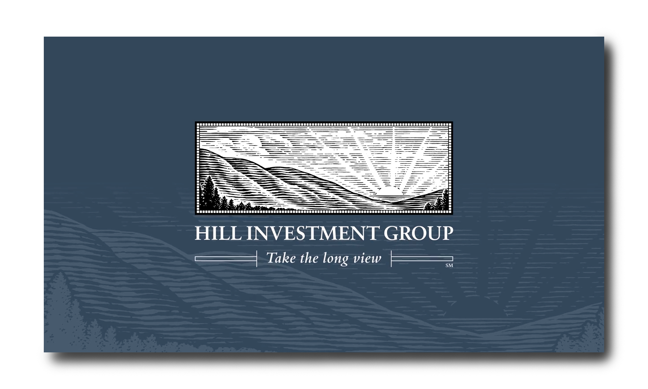 Hill Investment Logo Mark Created by Steven Noble artwork brand branding design engraving etching icon illustration line art logo logos scratchboard steven noble visual identity
