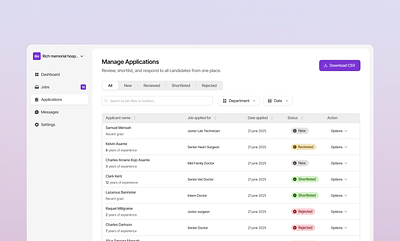Job board UI design branding design job board job board design llistenning ui ui design ux ux design web design