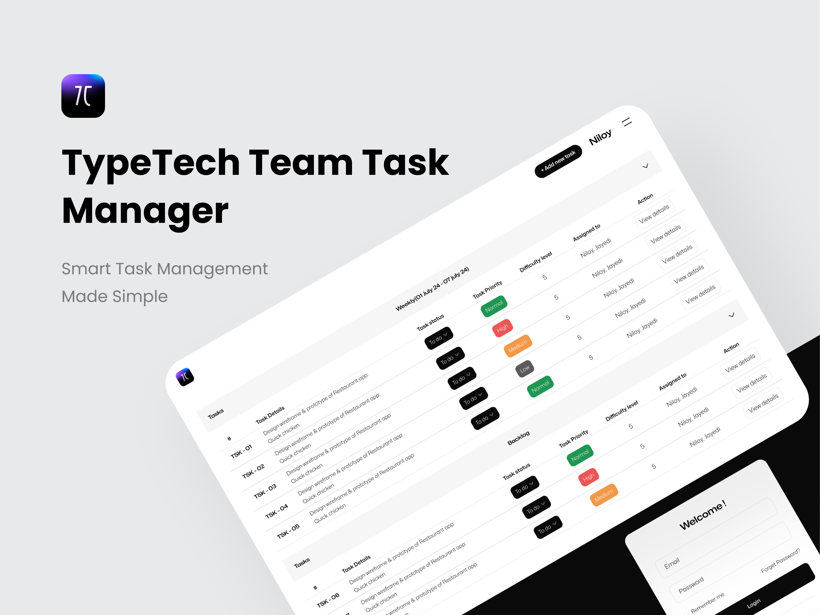 Taskmanagerui designs, themes, templates and downloadable graphic ...