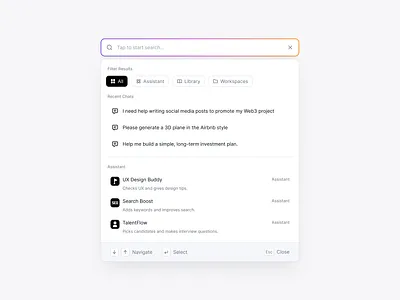 Spotlight Search Card 🔍 design minimalist modern uidesign user interface userinterface