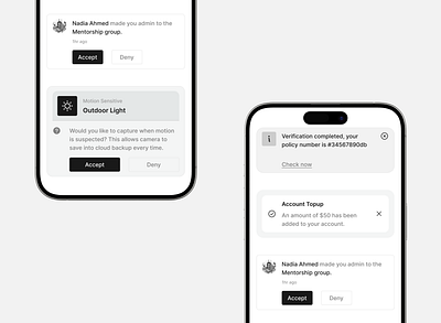 Day 49 | Notification UI | 100 Days UI Challenge 100 days design design inspiration figma mobile ui uiux ux