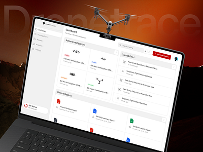 Drone Dashboard Design | Orbix Studio admin dashboard analytical dashboard b2b dashboard design dashboard designer dashboard ui data analysis data visualization dji drone drone dashboard drone tracking interface design modern dashboard design orbix studio product design saas design surveillance dashboard ui design uiux design user experience