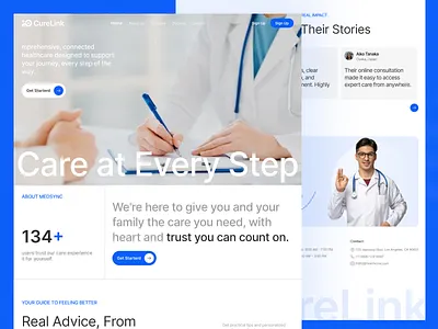 Hospital & Healthcare Landing Page for Modern Medical 3d animation appointment landing page branding clinic booking page doctor appointment graphic design healthcare platform ui healthcare saas ui hospital landing page logo medical website design modern medical website motion graphics patient portal website responsive hospital design telemedicine landing page ui webflow hospital site wellness center website