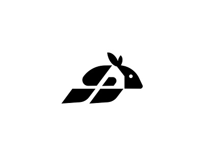 Unused logo concept for letter & rabbits icon creative logo design design icon letter logo logo branding logo design logo mark logo service logo type minimal modern logo design monogram rabbits sellogo