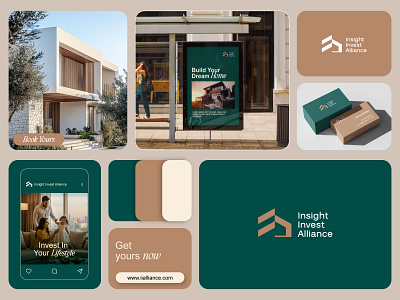 Luxury Branding | Real Estate apartment brand identity branding business geometric home logo identity logo logomark luxury branding modern logo property property investment property logo real estate real estate brand real estate company startup visual identity