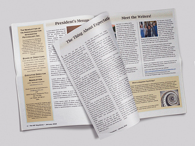 Newsletter Design graphic design newsletter typography