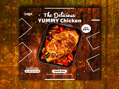 Food social media post design advertising banner brand identity branding design food food banner food branding food design food social media post design graphic design illustration marketing social media marketing social media post web banner web design web flyer