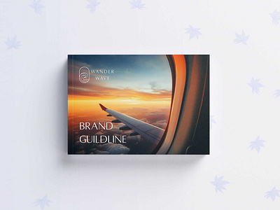 Wander Wave - Brand Guideline book design brand guideline branding graphic design