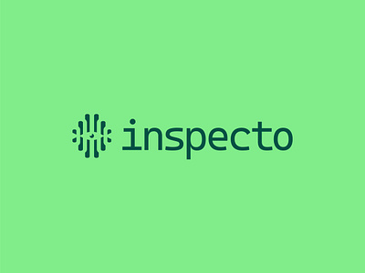 Inspecto Logo Design- Voice Ai & Automation Branding automation logo brand identity branding inspect logo logo design voice ai logo voice assistant logo