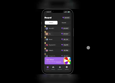 Spin the wheel. design ui ux