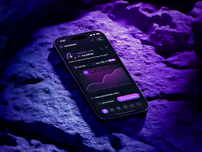 Phantom Clash: Crypto Wallet Animation animation app design app ui blockchain app crypto app crypto exchange crypto payments cryptocurrency etherium finance financial app fintech mobile app memecoin mobile app mobile app design product design swap token web3 design web3 game
