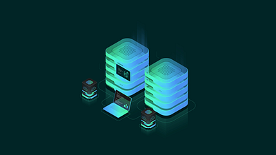 Isometric Technology animation 3d animation cloud design devices graphic design illustration infrastructure isometric motion graphics servers technology webaniamtion websiteillustration