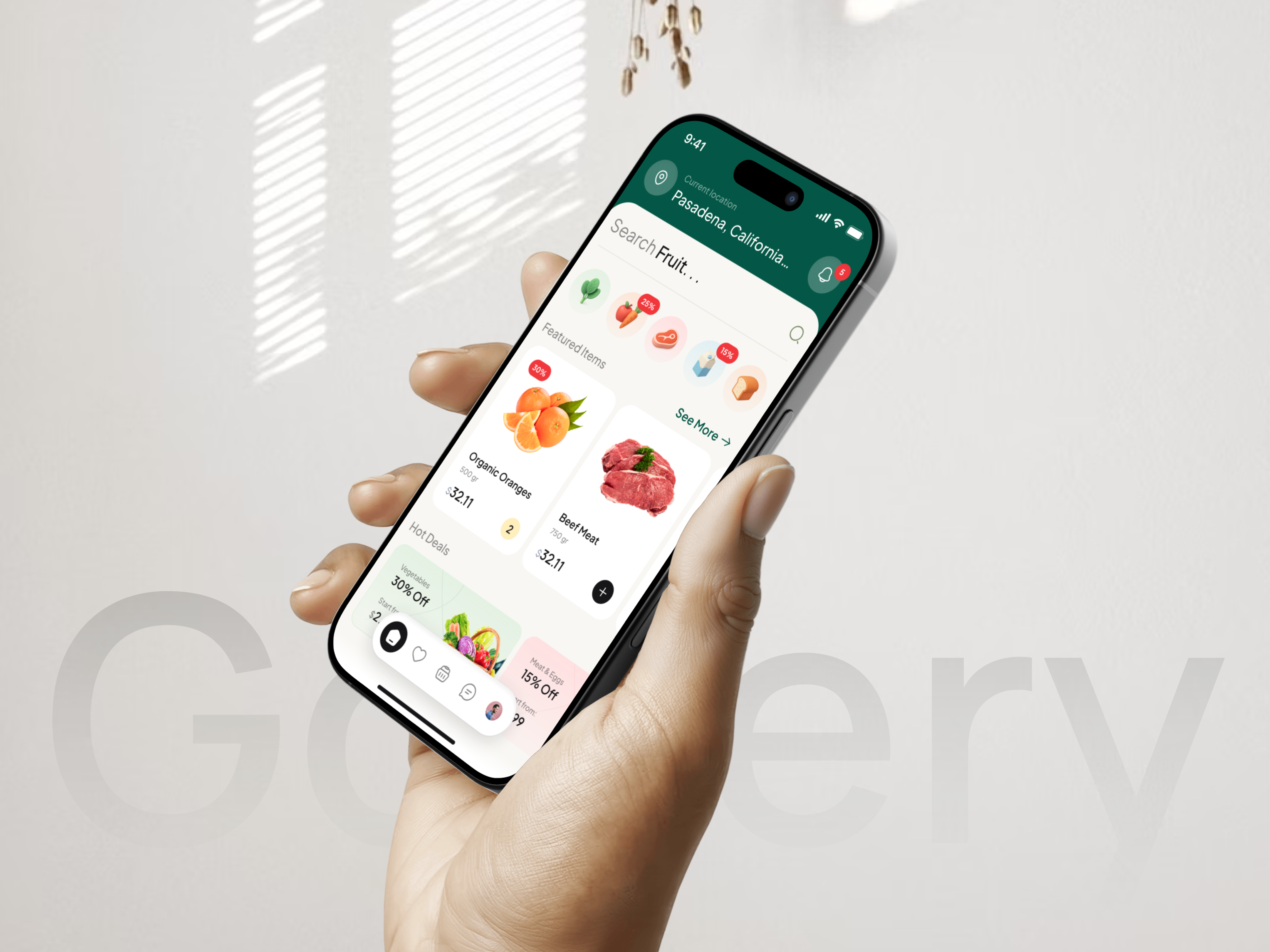 Gocery - Grocery App app app design delivery grocery ui ui design user friendly