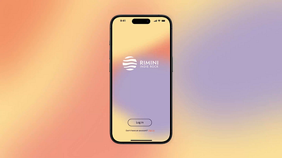 Splash screen animation concept for music event app animation app button concept design system event gradient indie login minimal mobile motion graphics music splashscreen ui video