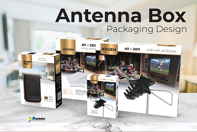 Smart Packaging for Smart Signals: Avijeh Antenna Box Design antenna box antenna packaging electrical packaging electronics packaging graphic designer mockup packaging design packaging designer structural design