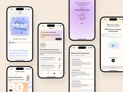 Habit Tracking Mobile App Design app design app interface app interfaces application design dashboard ui interactive design mobile app design mobile app ui mobile dashboard mobile ui mobile ux modern app ui ui design ui ux design