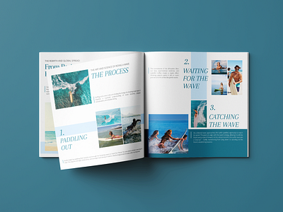 Ebook Design branding design ebook graphic design minimal modern sport surfing typography