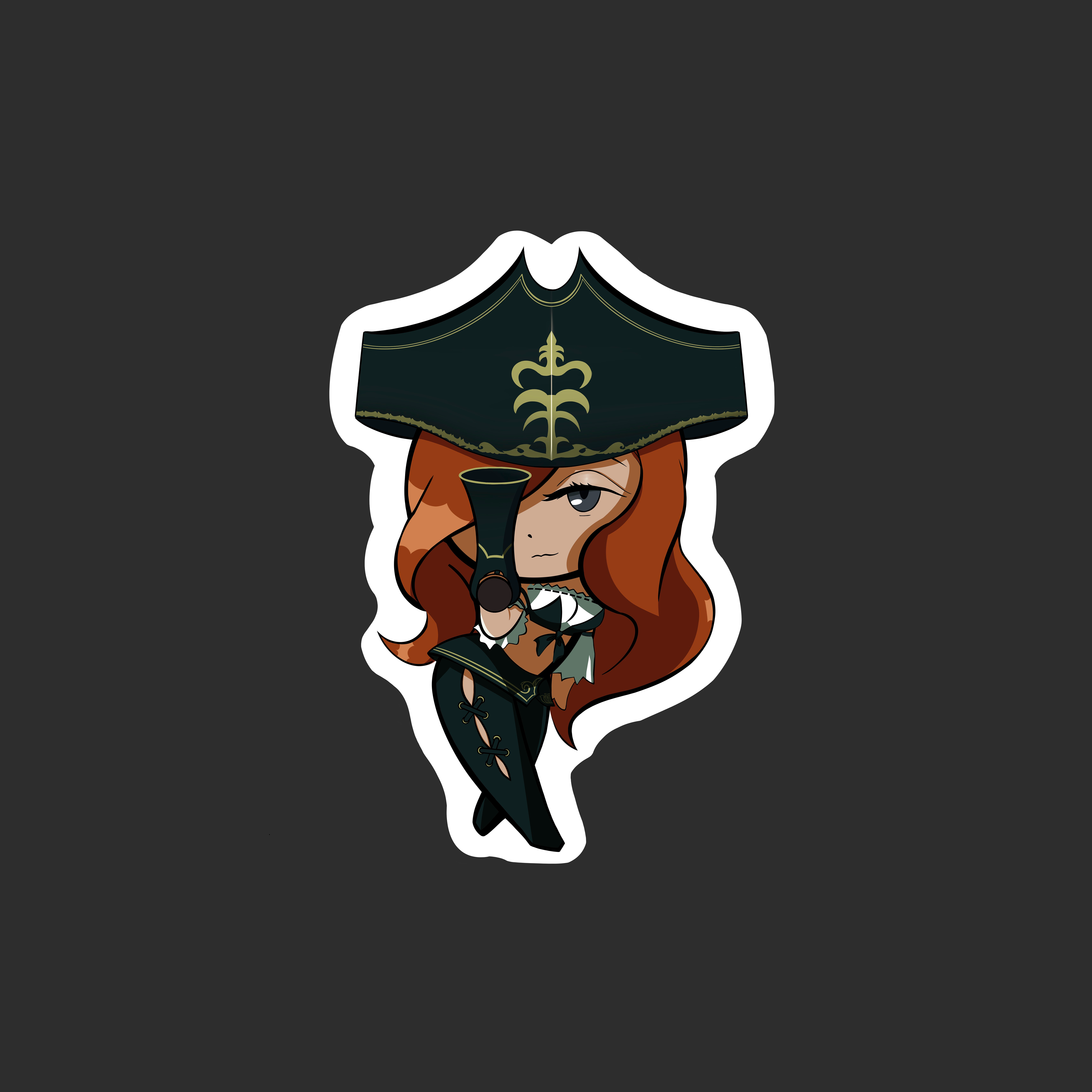 Miss Fortune – Chibi Style From League of Legends by Fiona Saliaj on  Dribbble, image size:4000x4000