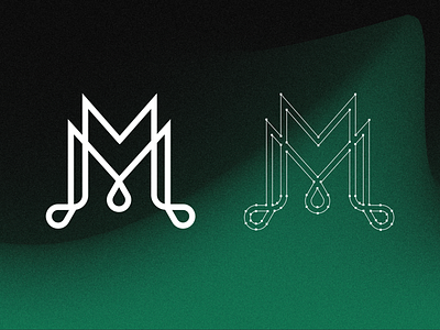 Introducing a new mark of modern identity. M branding design graphic design illustration logo typography