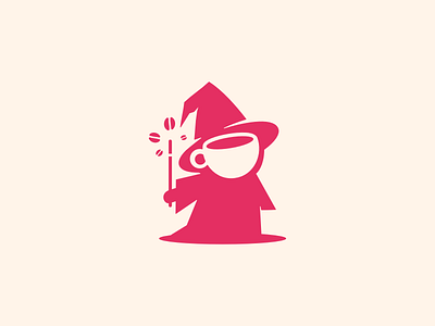 magic espresso brand branding coffee design espresso graphic design illustration logo logodesign logodesigns magic ui vector wizard