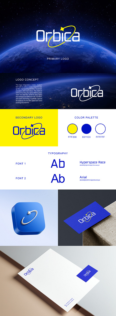 Orbica Minimalist Logo Design branding concept art graphic design logo logo design minimal logo design minimalist