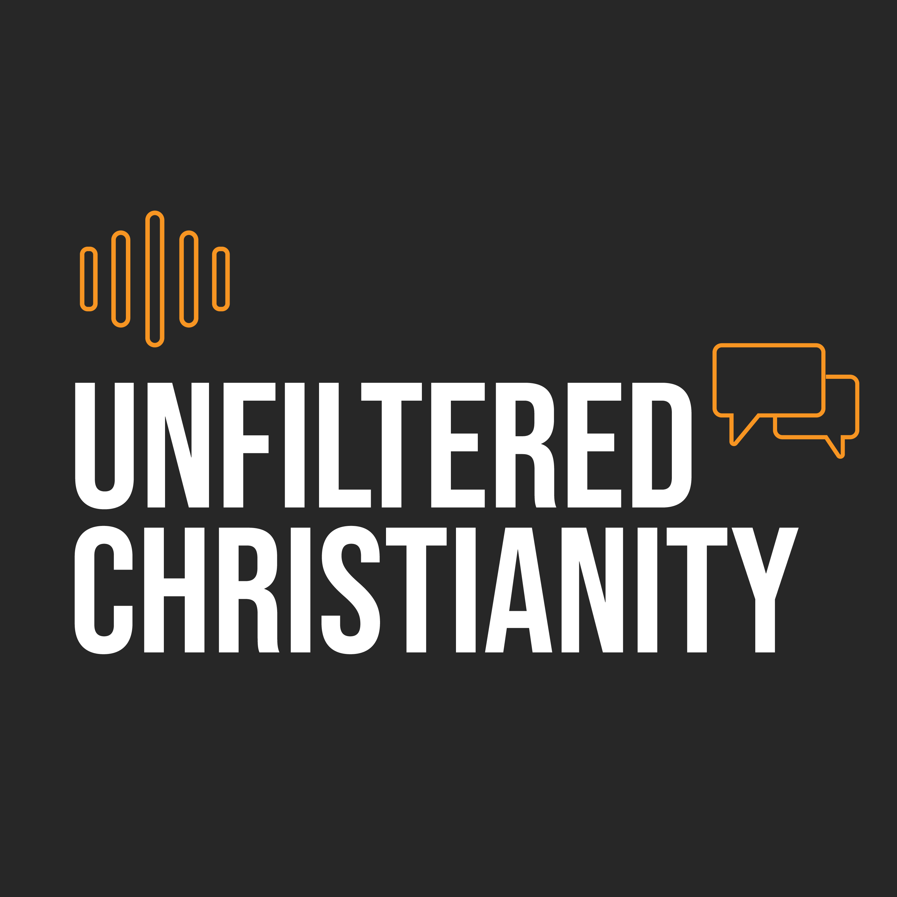 Unfiltered Christianity: Logo Design branding graphic design logo