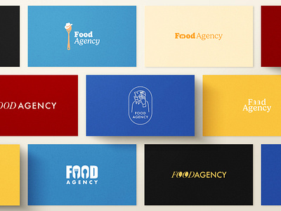 Food Agency Rebranding b2b brand brand manual branding food food design logo design rebrand restaurant ui design