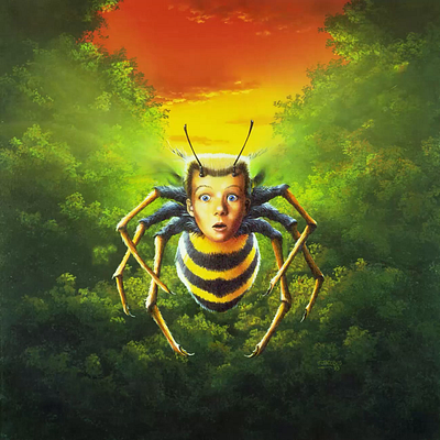 Why I'm Afraid of Bees !!! 2d animation 90s animation bees goosebumps goosebumpsbooks illustration motion graphics nostalgia rlstine timjacobus vector whyimafraidofbees