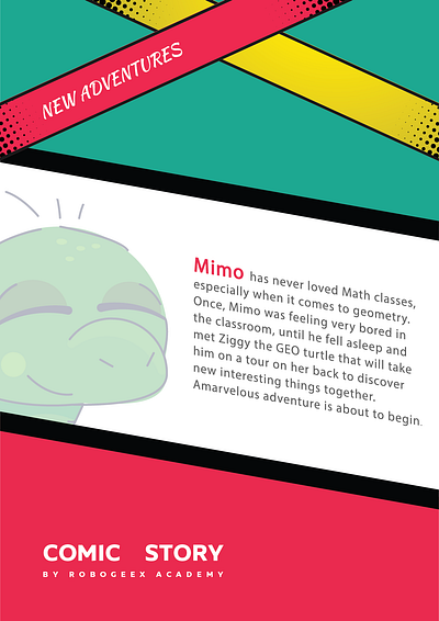 Comics graphic design