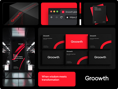 Groowth Design Agency - Branding agency brand brand identity branding design design agency graphic design logo logo design logomint