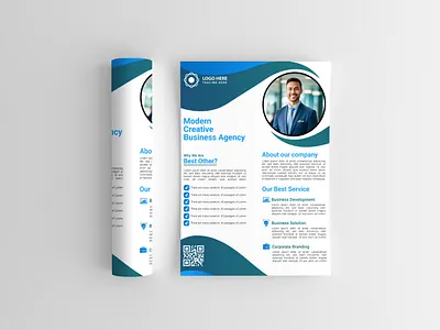 Corporate business flyer design adobe illustrator brand identity branding business flyer design corporate business flyer corporate business flyer design design flyer design graphic design illustration logo vector