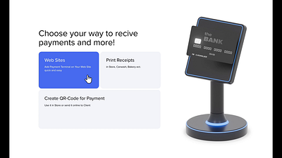 Terminal 3d animation bank motion graphics