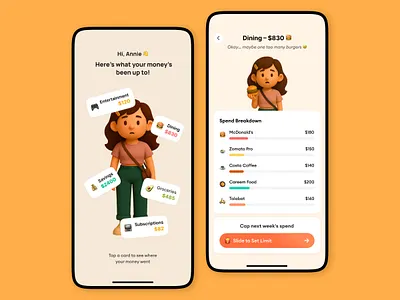 Budgeting App copilot everydollar expense manager finance fintech gamification illustration mint mobile monarch money management money manager personal finance product design track expense track money track spending ui ux ynab