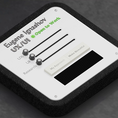 An Old Device 3d animation design motion graphics