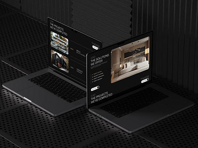 Smart Home Web Design creative premium real estate smart home ui ui design ux webdesign website