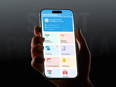 Smart Pathsala - School Management App Interface app ui assignment clean education education app management app minimal app mobile app product design productivity project management school school management app startup task management task management app ui uiux university userinterface
