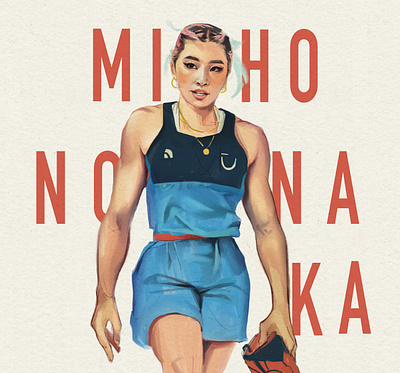 Miho Nonaka digital editorial folioart illustration