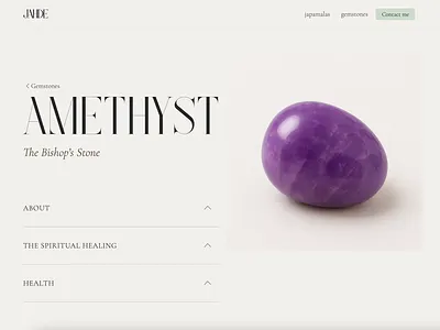 Holystic Medicine Website Design interface landing page ui ux website