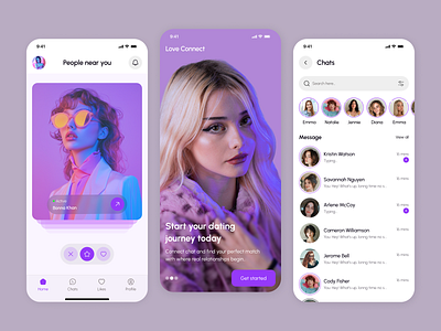 Dating Mobile App bumble chat chatapp chatting date dating dating app dating app ui dating mobile app livechat love app loving match finder matching matrimony app messenger app online dating relationship social media app tinder