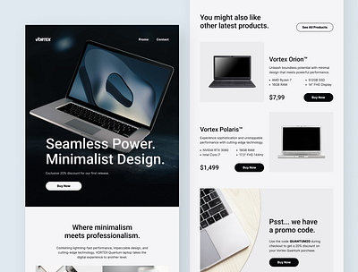 Vortex – Gadget Email Newsletter Figma clean email ux digital product ui email marketing design email template figma figma email ui figma for brands gadget news letter modular news letter news letter design product launchmail responsive email tech brand design tech product design ui inspiration ui trends ui showcase ux for gadgets vortex email