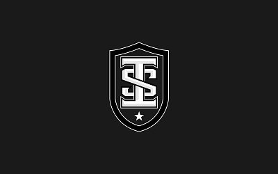 IS E-sports Initial Logo Design badge logo esports graphic design initial logo logo logo design