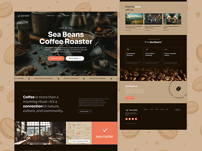 Brewed to Perfection. Roasted with Purpose. startup. portfolio