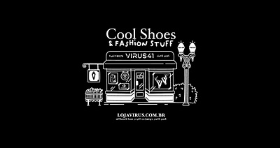 Illustration | LV41 Facade converse all star curitiba doodle illustration facade graphic design illustration sneaker store facade