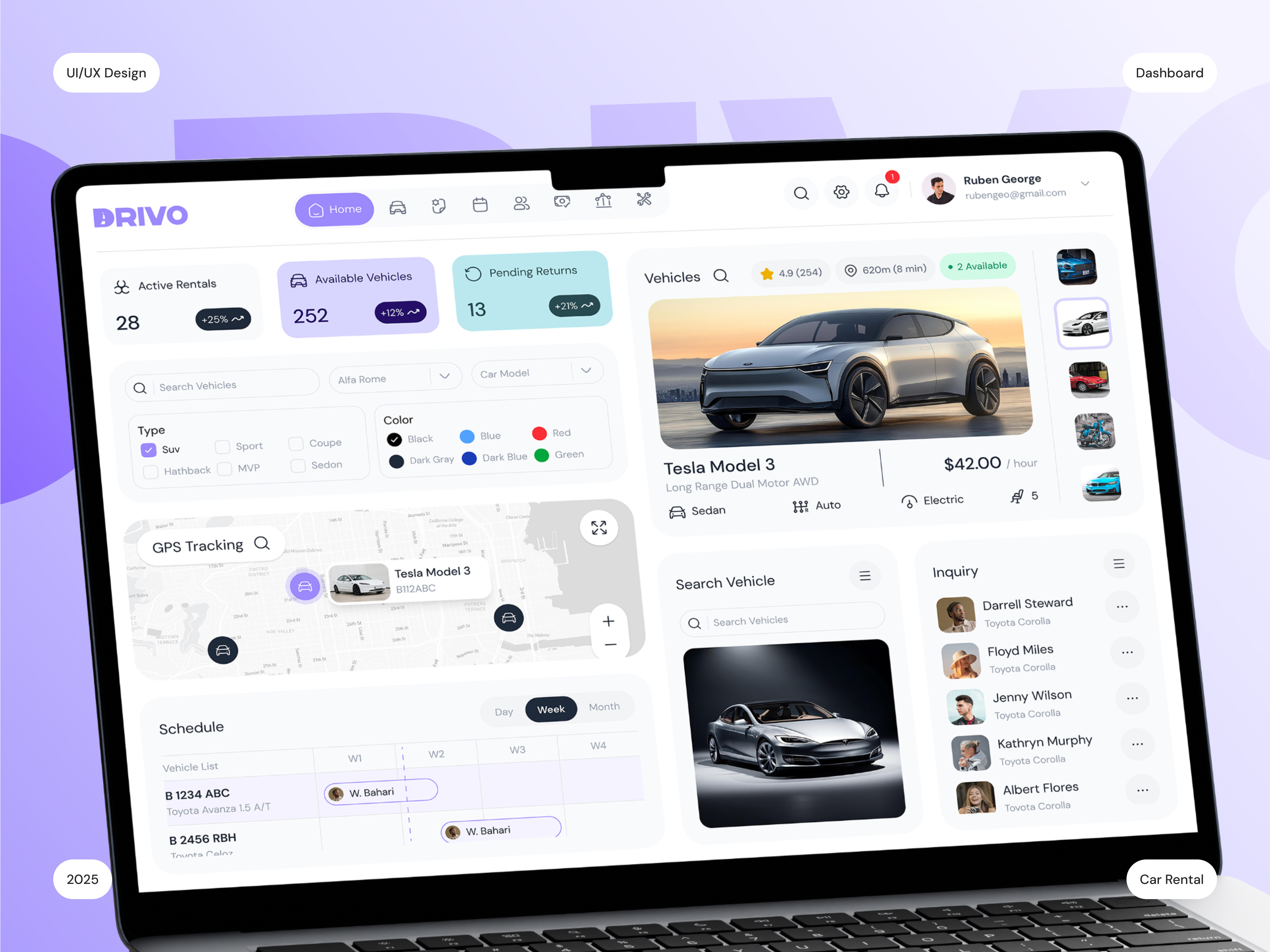 Car Rental Management Dashboard UI Design admin dashboard car rental car rental services dashboard dashboard design dashboard ui figma fleet management rental rental app rental management ui ui ux uiux ux vehicle