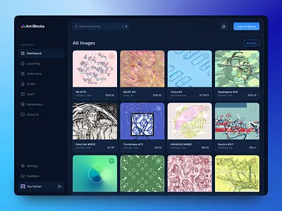 Crypto Generative Digital Art Ui ai crypto bot art overview crypto automation ui crypto banking crypto exchange crypto trading cryptoapp cryptocurrency dashboarddesign decentralized finance digital art ui figma financehub fintech graphic design motion graphics web design web3