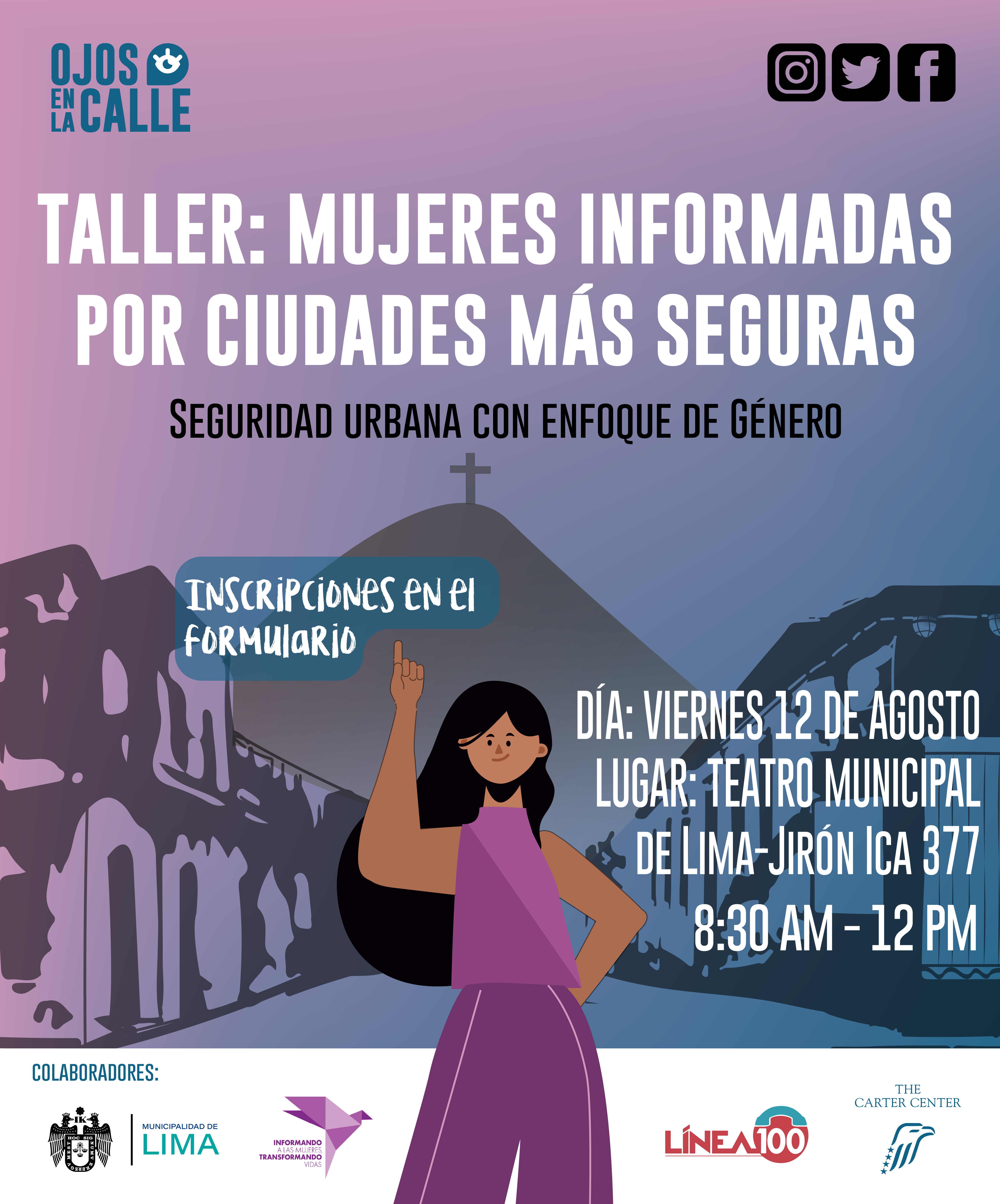 Creación de contenido para el proyecto "Ojos en la Calle"